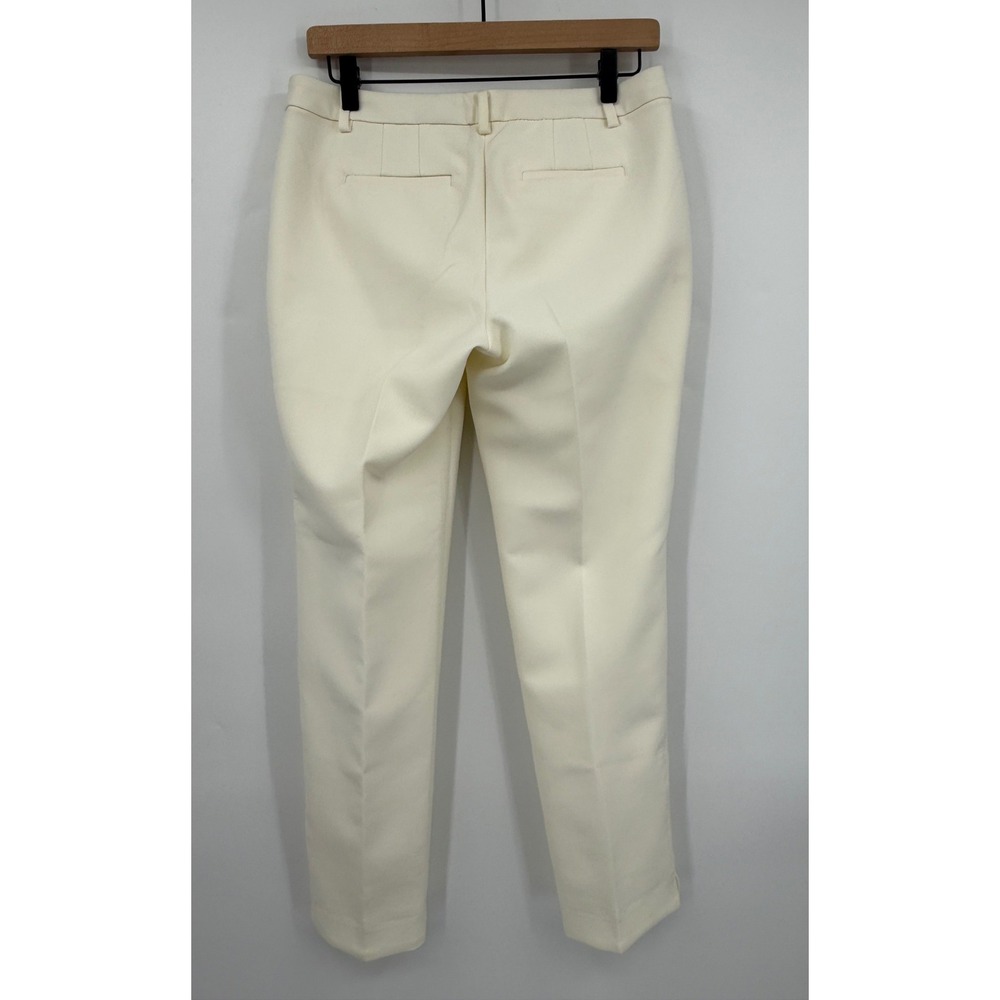 Talbots Pants Womens 4 Petite Beige Cream Hampshire Straight Leg Career Dress - Picture 2 of 9